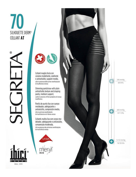 Panty Ibici Silhouette 70 Derm compresión graduada 11-14 mmHg