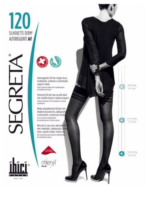 Media Liga Ibici 120 Silhoutte compresión graduada 12-16 mmHg