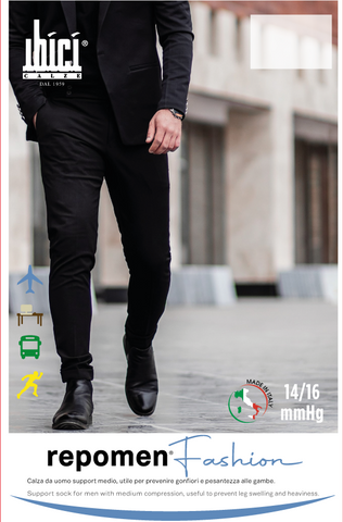 Calcetín Repomen Diseños compresión graduada 14-16 mmhg